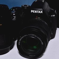Pentax K50 With Lenses