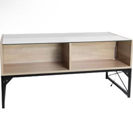 Coffee Table Equipped with 16 Colors LED Lights with Remote Control for Living Room Brand New