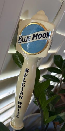 Beer Blue Moon Pull Handle