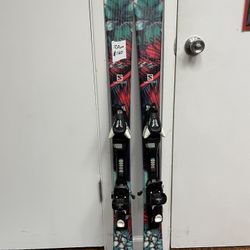 120cm Salomon Lux skis