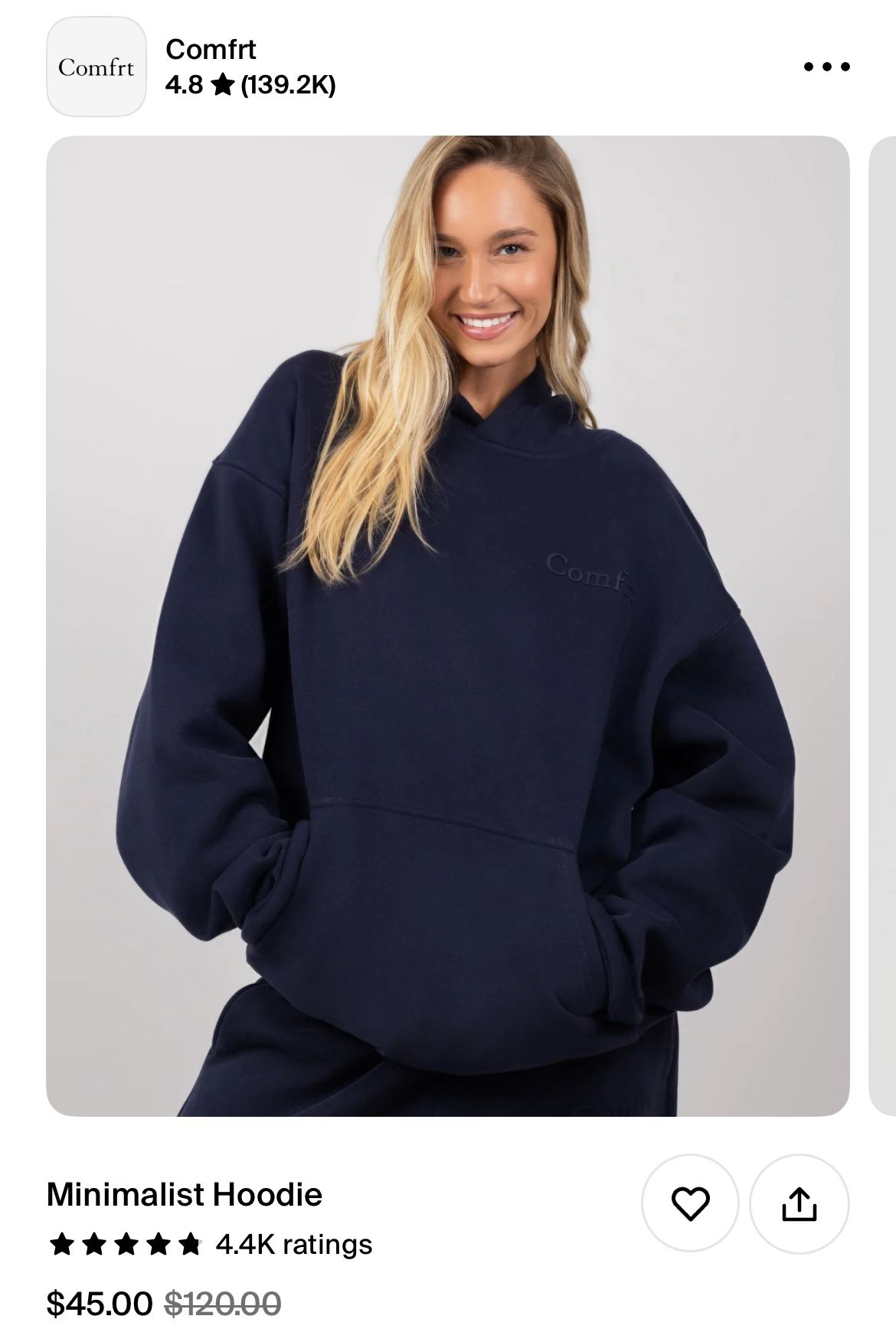 Comfrt Minimalist Sweatsuit