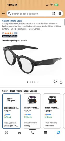 Oakley meta smart glasses