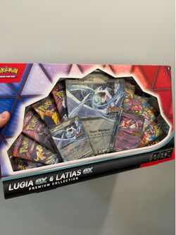 Lugia ex latias ex premium collection destined rivals mega evolution pokemon
