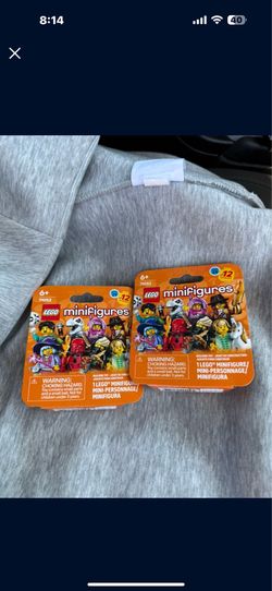 Miniature Lego figures