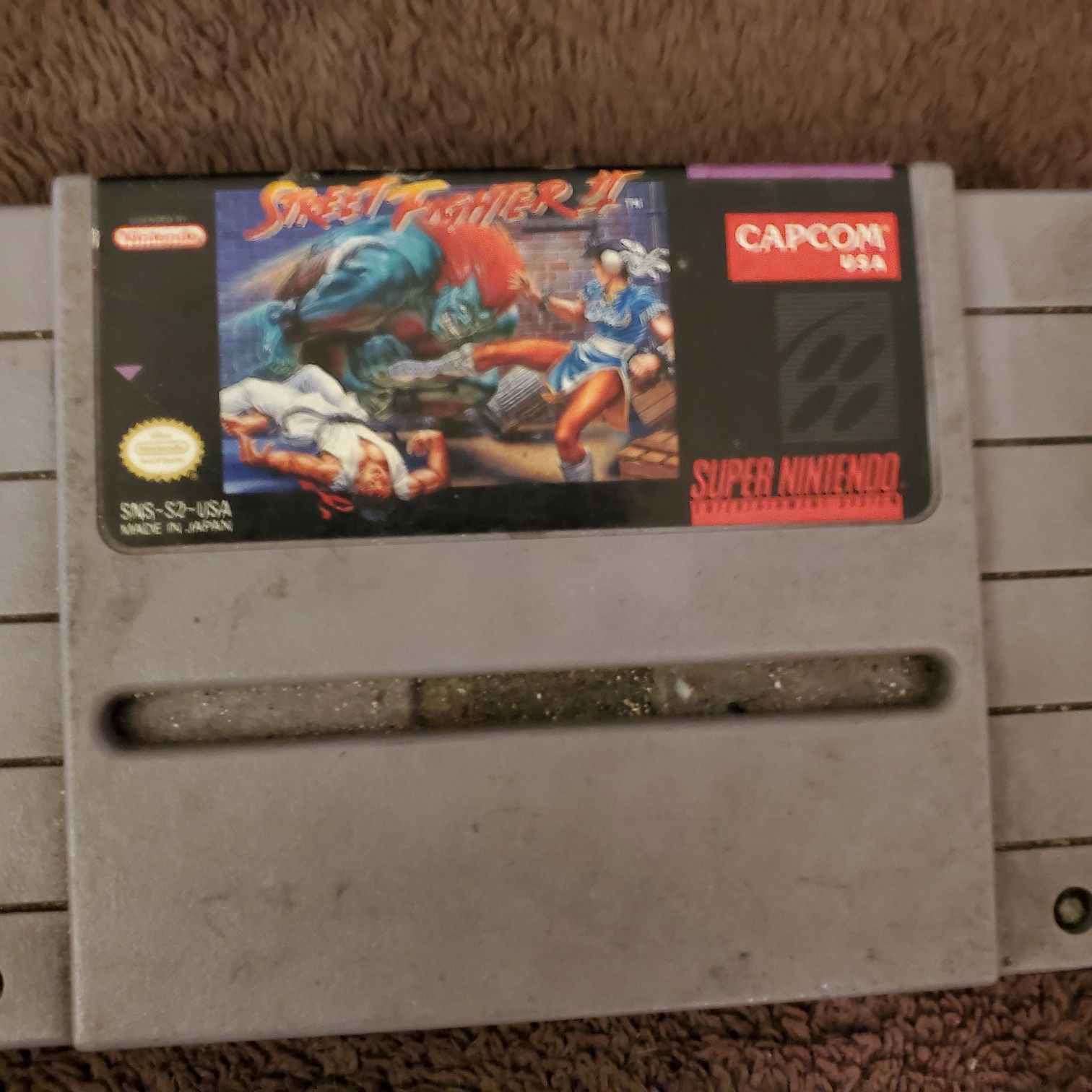 Super Nintendo street fighter 2, 1992
