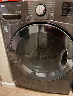LG 2.4 cu. ft. Smart Wi-Fi Enabled Compact Front Load All-In-One Washer/Dryer Combo with Built-In Intelligence