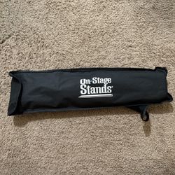 On-Stage Tripod-Base Sheet Music Stand with Bag