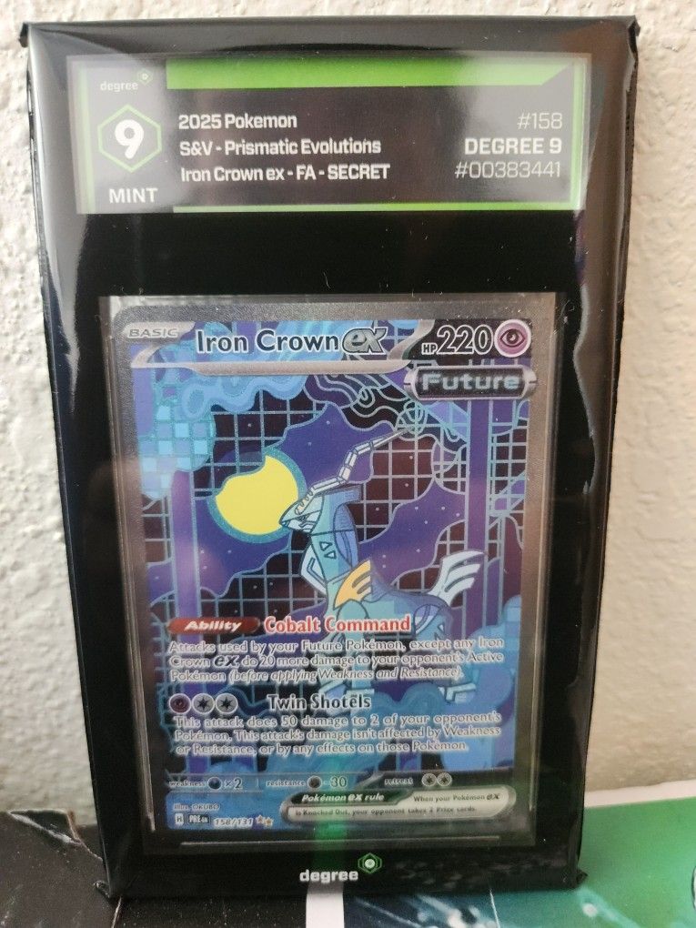 Iron Crown Ex #158, Degree Grade Mint 9