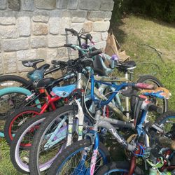 Use Bikes Some Good And Some Needs Work $60 For All 