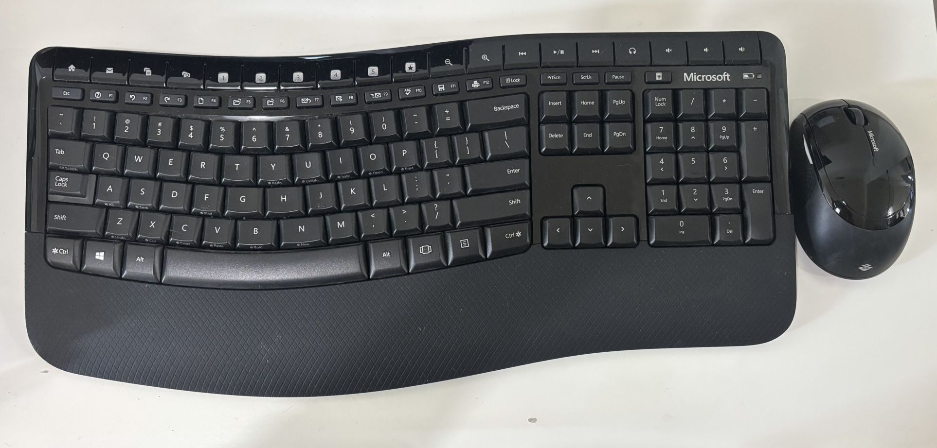 Wireless Ergo Keyboard and Mouse
