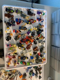 Large Lot of LEGO Minifigures Mixed Themes
