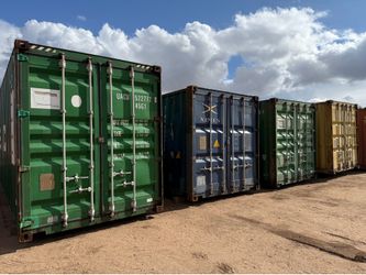 Storage shipping containers local yard located in hesperia