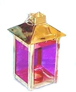 Brass Lantern Candle Holder