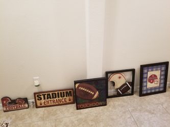 FOOTBALL DECORATIONS