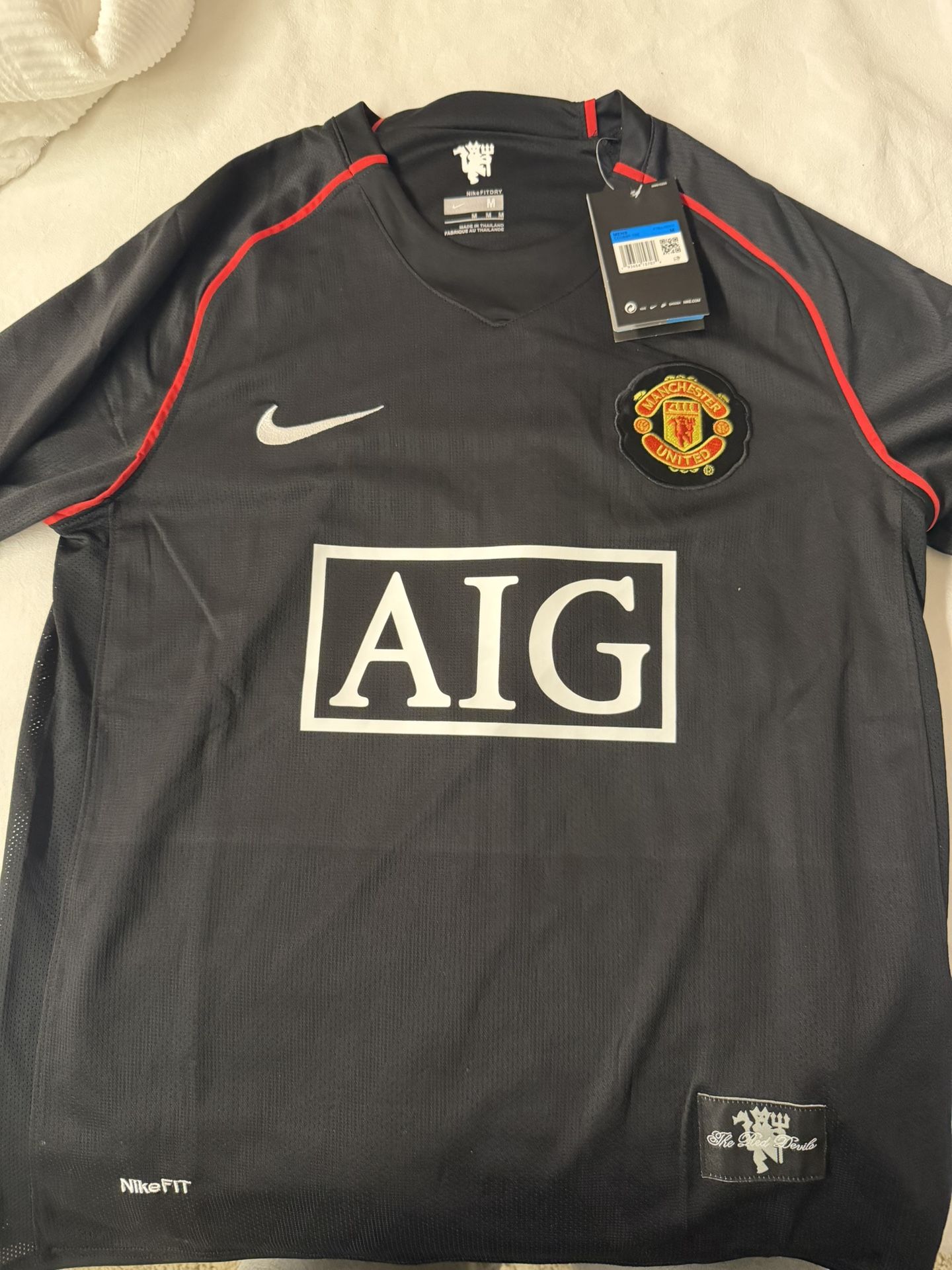 Cristiano Ronaldo MU Jersey 2008 Long Sleeve