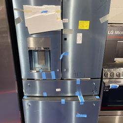 Brand new GE profile four-door counter depth, refrigerator with warranty