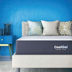 TWIN XL 10”Cool Gel Memory Foam-Bed In A Box-NEW 38”x80”x10” 125 Firm