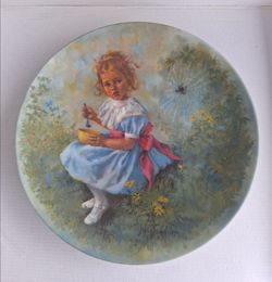 LITTLE MISS MUFFET PLATE