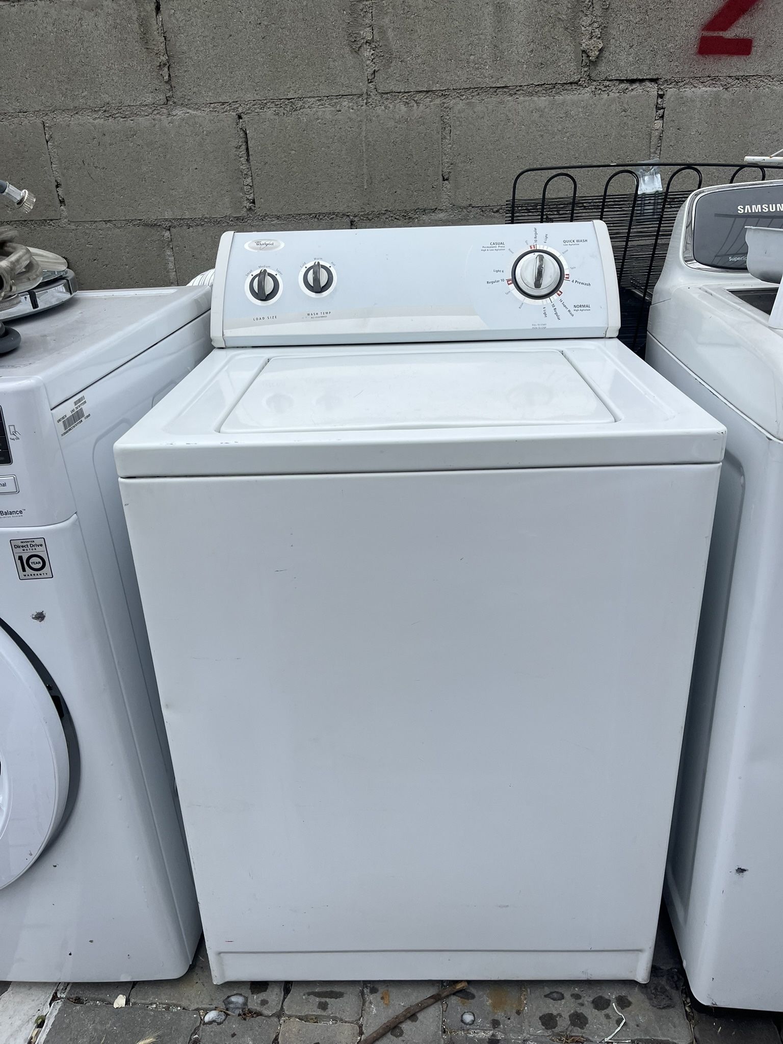 Old school Whirlpool washing machine