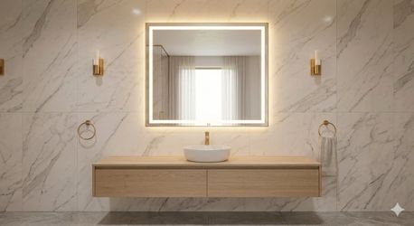 🌟 FOR SALE: Brand New LED Smart Bathroom Mirror! 🌟