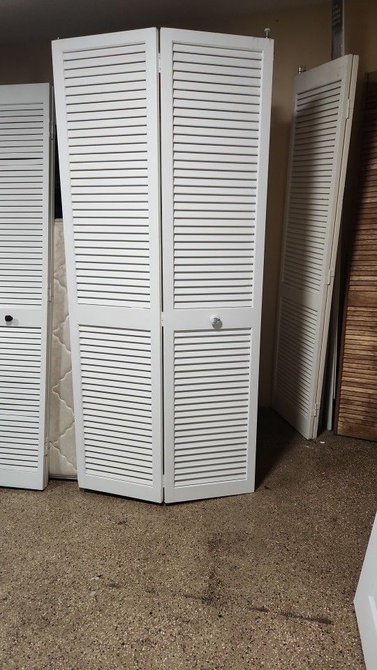 Bifold Doors 2pcs 36x78-1/2