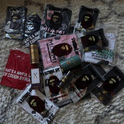 Bape Tee And Cough Syrup 