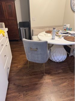 Tulum concrete table with 4x chairs