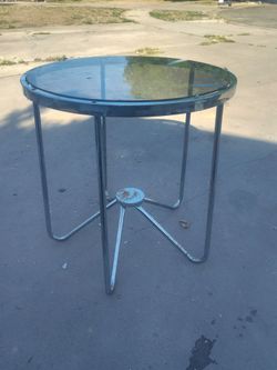 Glass table