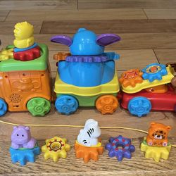 Vtech GearZooz Roll And Roar Animal Train