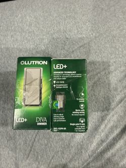 Lutron DVCL-153PR-GR Dimmer Wall Switch - Gray( Lot Of  4)
