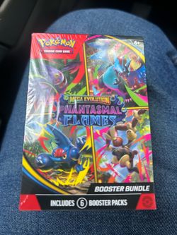 Mega evolution fantasmal flames Pokemon