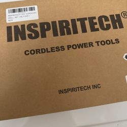 *****INSPIRITECH CORDLESS DRILL*****