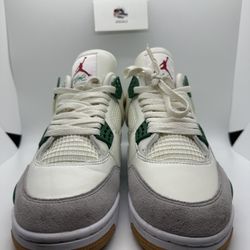 Jordan 4 Sb Pine Green Size 10
