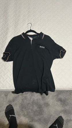 BOSS collar shit buttoned/ Size M Regular Fit Stretch/ Men