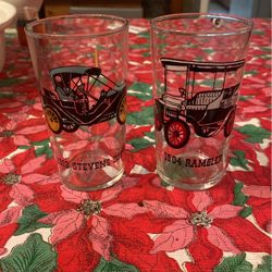 2 Collector Vintage Automobile Glasses