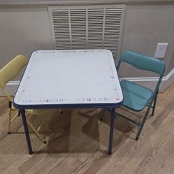 Toddler Folding Table & Chairs