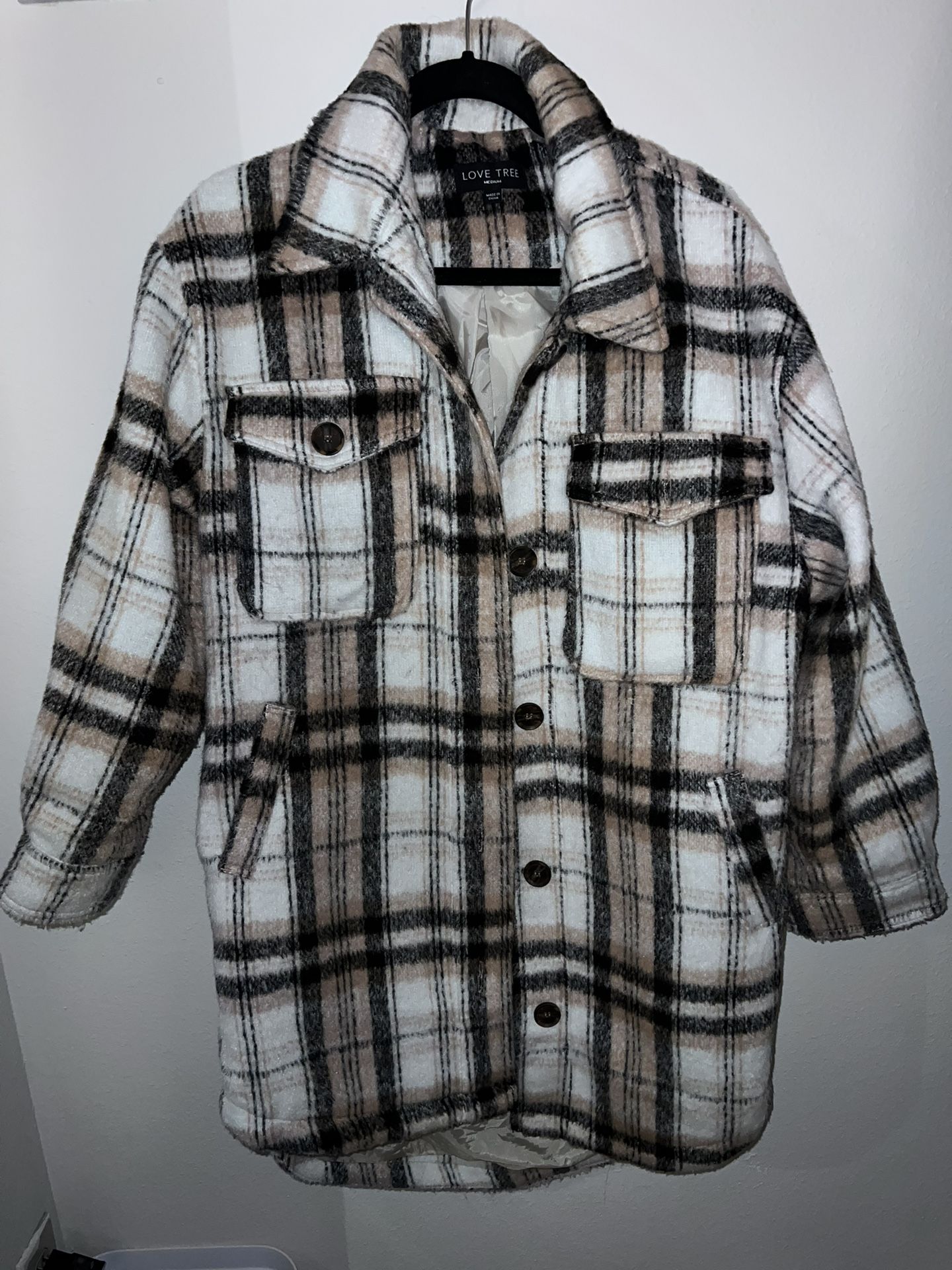 Gorgeous Long Plaid Shacket
