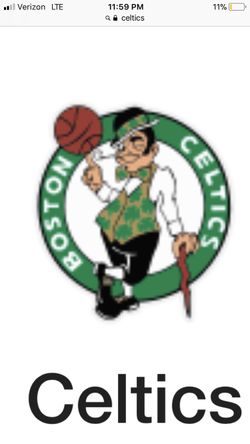 Celtics tik sec 15 row 5 there are 2 seats