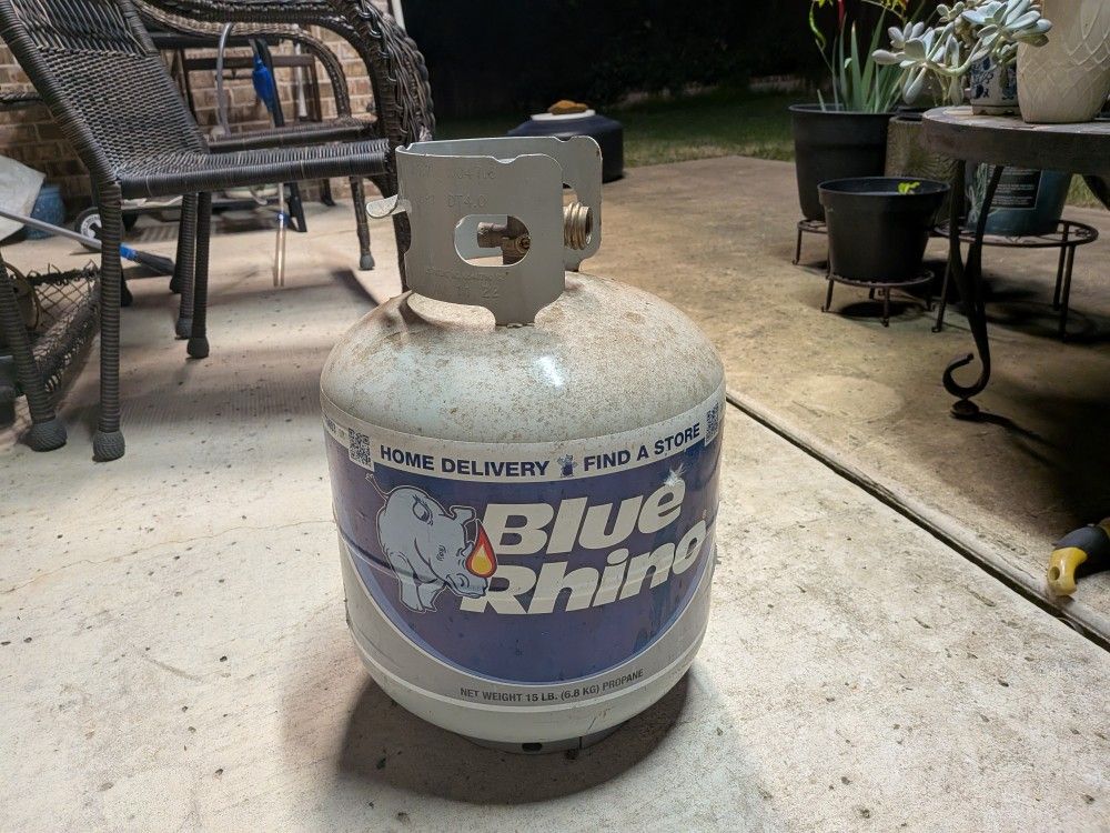 Empty 20lb. Propane Tank