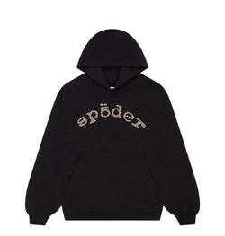 Black Vvs Spider Hoodie 