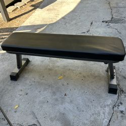 Finer Form Foldable Flat Bench For Weight Training (Mt. Washington)