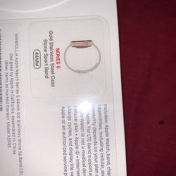 Apple Watch Series 5 Gold stainless steel Cellular unlocked 44MM Unopened I’m Mobile I Can Come To You