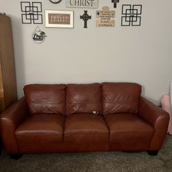 Leather Couch