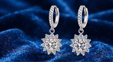 Hermosos aretes de plata S925