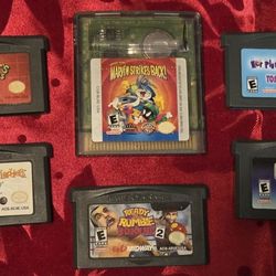 Gameboy Advance And Gameboy Color Games