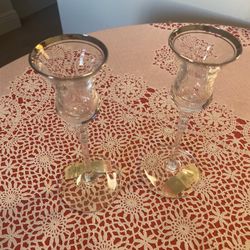 Mikasa Gold Trim Candle Holder