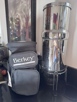 Berkey Water Filter w/Bag & Accessories