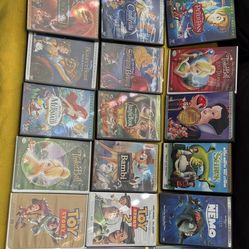 26 Disney DVDs
