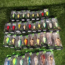 Fishing lures all Brand New/sealed (Googan, Rapala, Uncle Wesley's, 10,000 Fishing, Live Target etc)