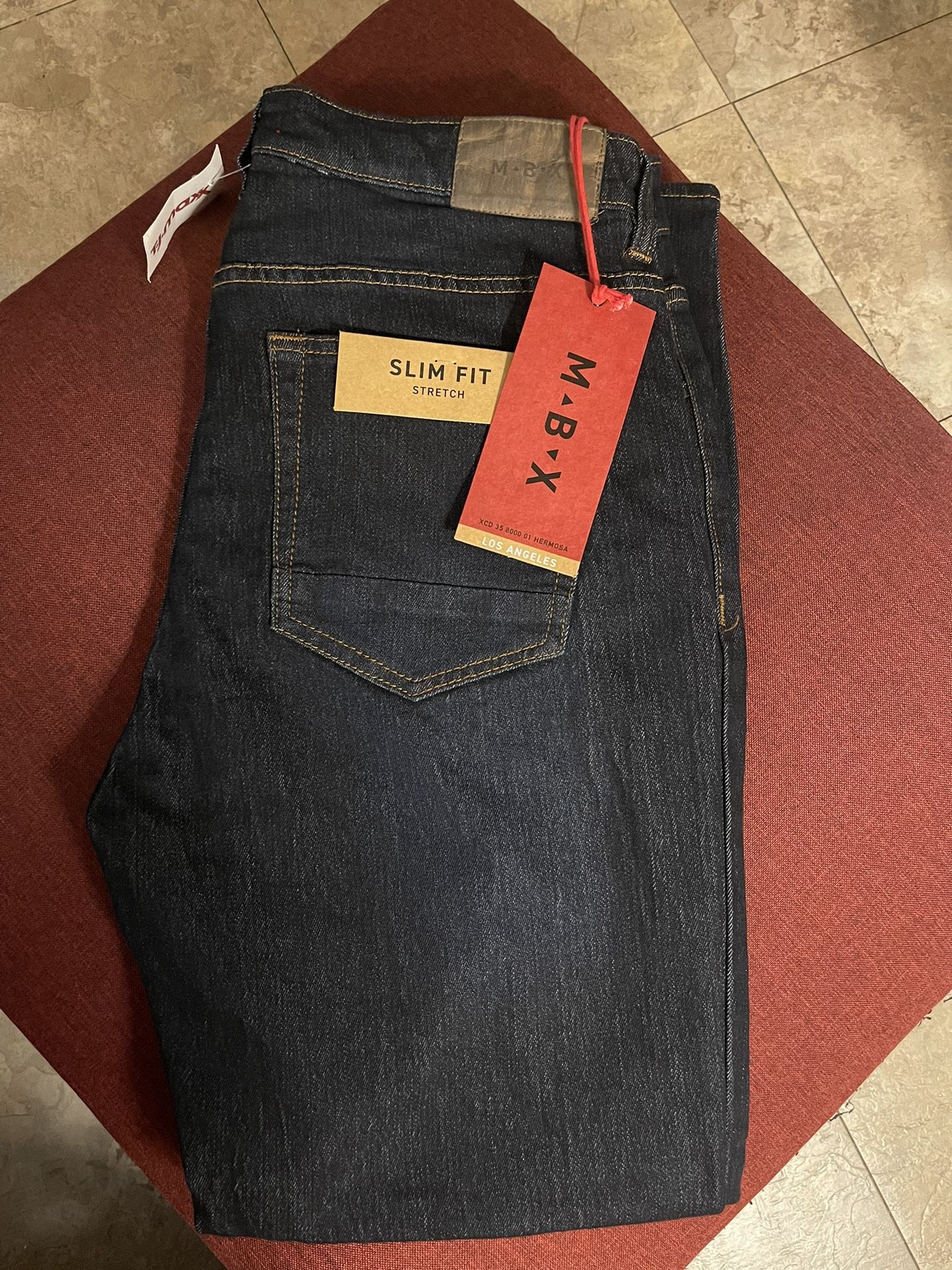 MBX Slim Fit Mens Jeans